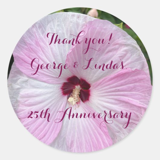 Elegant, 25e Jubileum, Classic Sticker (Voorkant)