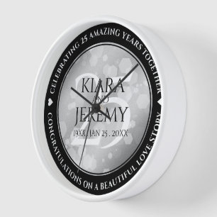 Elegant 25th Silver Wedding Jubileum