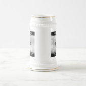 Elegant 25th Silver Wedding Jubileum Bierpul (Center)