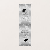 Elegant 25th Silver Wedding Jubileum Kaart (Binnenkant ongevouwen)