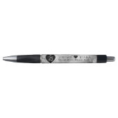 Elegant 25th Silver Wedding Jubileum Pen (Voorkant)