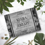 Elegant 25th Silver Wedding Jubileum Snijplank