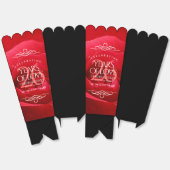 Elegant 26th Roos Wedding Jubileum Celebration Bedankdoosjes (Ongevouwen)