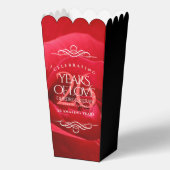 Elegant 26th Roos Wedding Jubileum Celebration Bedankdoosjes (Voorkant)