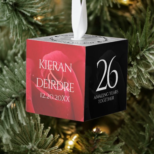 Elegant 26th Roos Wedding Jubileum Celebration Decoratie (Boom)