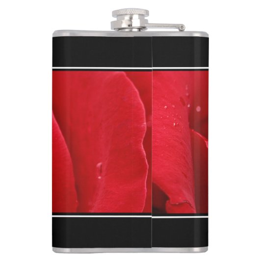 Elegant 26th Roos Wedding Jubileum Celebration Heupfles (Achterkant)