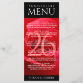 Elegant 26th Roos Wedding Jubileum Celebration Menu (Voorkant)