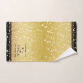 Elegant 27th Music Wedding Jubileum Bad Handdoek (Handdoek)