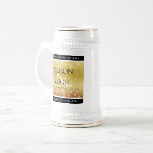 Elegant 27th Music Wedding Jubileum Bierpul (Voorkant links)