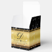 Elegant 27th Music Wedding Jubileum Celebration Bedankdoosjes (Geopend)