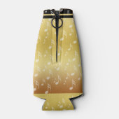 Elegant 27th Music Wedding Jubileum Celebration Flesjeskoeler (Achterkant)