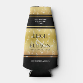 Elegant 27th Music Wedding Jubileum Celebration Flesjeskoeler