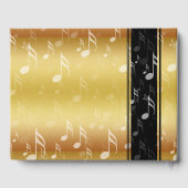 Elegant 27th Music Wedding Jubileum Celebration Gastenboek (Achterkant)