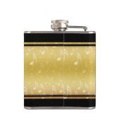 Elegant 27th Music Wedding Jubileum Celebration Heupfles (Achterkant)