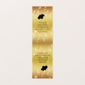 Elegant 27th Music Wedding Jubileum Celebration Kaart (Binnenkant ongevouwen)