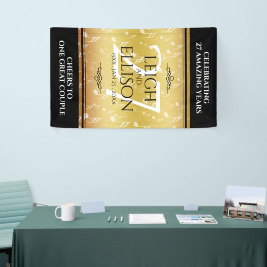 Elegant 27th Music Wedding Jubileum Celebration Spandoek (Beurs)
