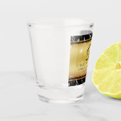 Elegant 27th Music Wedding Jubileum Shot Glas (Links)