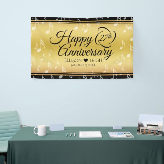 Elegant 27th Music Wedding Jubileum Spandoek (Beurs)