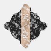 Elegant 28th Linen Wedding Jubileum Bedankdoosjes (Uitgevouwen)