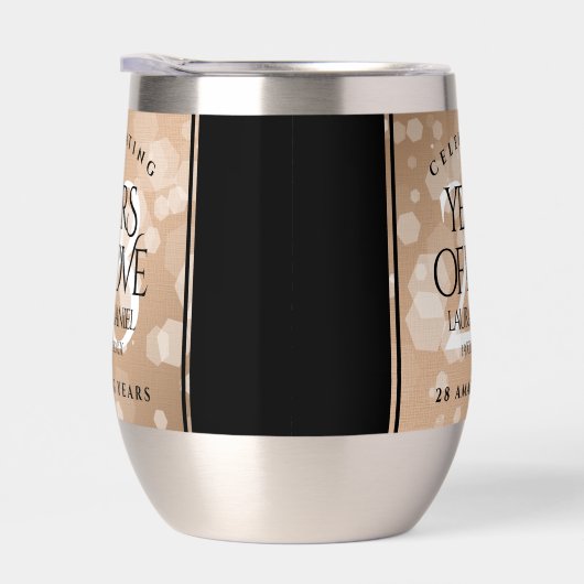 Elegant 28th Linen Wedding Jubileum Celebration (Rechts)