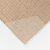 Elegant 28th Linen Wedding Jubileum Celebration Fleece Deken (Hoek)