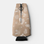 Elegant 28th Linen Wedding Jubileum Celebration Flesjeskoeler (Achterkant)