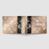 Elegant 28th Linen Wedding Jubileum Celebration Gastenboek (Volledig)