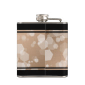 Elegant 28th Linen Wedding Jubileum Celebration Heupfles (Achterkant)