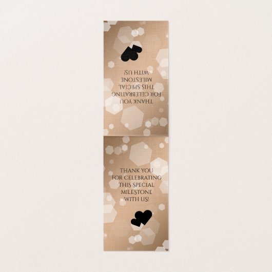 Elegant 28th Linen Wedding Jubileum Celebration Kaart (Binnenkant ongevouwen)