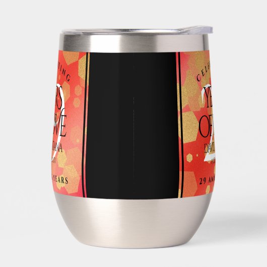 Elegant 29th Garnet Wedding Jubileum (Links)