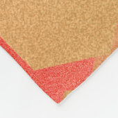 Elegant 29th Garnet Wedding Jubileum Fleece Deken (Hoek)