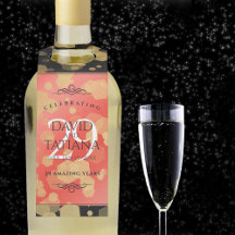 Elegant 29th Garnet Wedding Jubileum