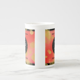 Elegant 29th Garnet Wedding Jubileum Porselein Kop