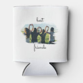 Elegant 2 BFF Beste vrienden voor altijd Blikjeskoeler (Voorkant)