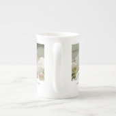 Elegant 2 Foto Grandma Porselein Kop (Achterkant)