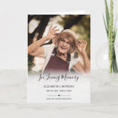 Elegant 2 Foto in Loating Memory Funeral Program Programma (Voorkant)