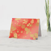 Elegant 2e 29e Garnet Wedding Jubileum Bedankkaart (Achterkant)