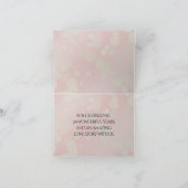 Elegant 2e 29e Garnet Wedding Jubileum Bedankkaart (Binnen)