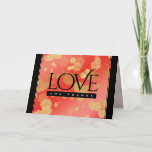 Elegant 2e 29e Garnet Wedding Jubileum Bedankkaart