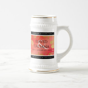 Elegant 2e 29e Garnet Wedding Jubileum Bierpul