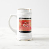 Elegant 2e 29e Garnet Wedding Jubileum Bierpul (Links)