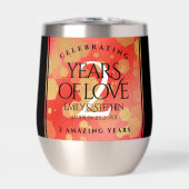 Elegant 2e Garnet Wedding Jubileum (Voorkant)