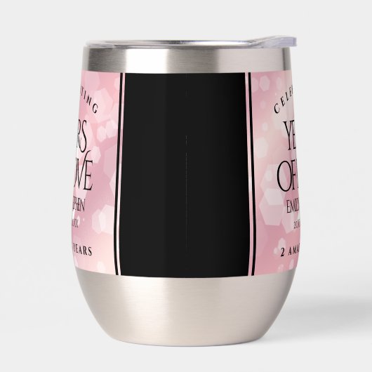 Elegant 2e Roos Jubileum van het Kwartz Weddenscha (Links)