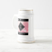 Elegant 2e Roos Jubileum van het Kwartz Weddenscha Bierpul (Voorkant links)