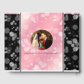 Elegant 2e Roos Jubileum van het Kwartz Weddenscha Gastenboek (Achterkant)