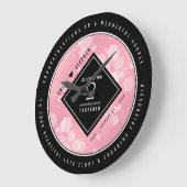 Elegant 2e Roos Jubileum van het Kwartz Weddenscha Grote Klok (Hoek)