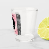 Elegant 2e Roos Jubileum van het Kwartz Weddenscha Shot Glas (Rechts)