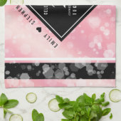 Elegant 2e Roos Jubileum van het Kwartz Weddenscha Theedoek (Gevouwen)