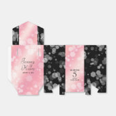 Elegant 2e Roos Quartz Wedding Jubileum Bedankdoosjes (Uitgevouwen)