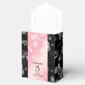 Elegant 2e Roos Quartz Wedding Jubileum Bedankdoosjes (Geopend)